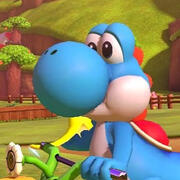 light blue yoshi